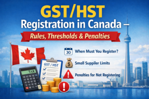 GST HST Registration in Canada