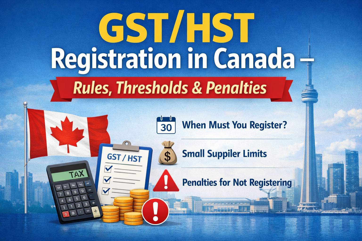 GST HST Registration in Canada
